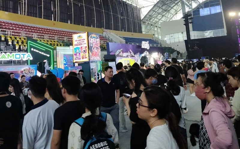The development potential of the gaming industry in Ho Chi Minh City is huge, as events held here attract thousands of attendees. Photo: Nguyen Dang