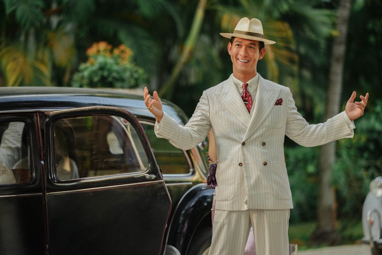 Song Luan as the Prince of Bac Lieu. Photo: Producer.