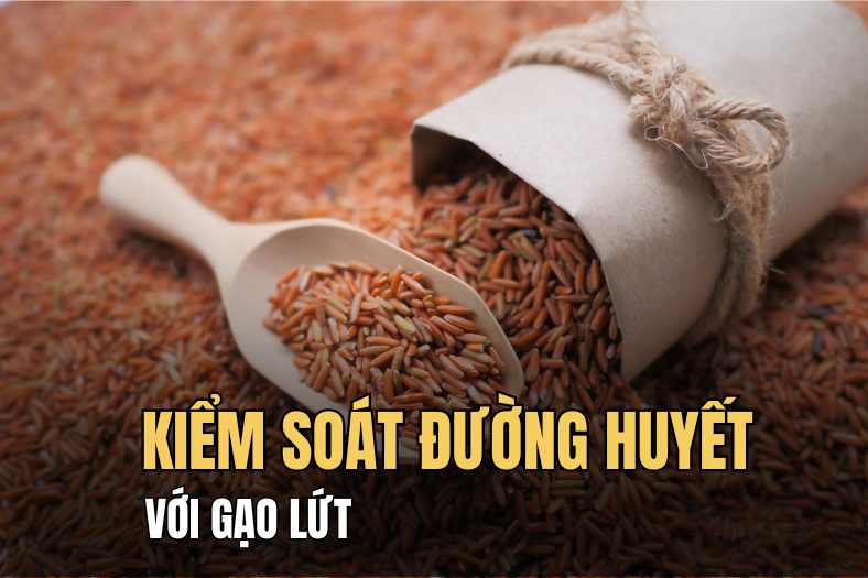 Brown rice is a nutritious food that can help control blood sugar levels. Graphics: Hai Ly