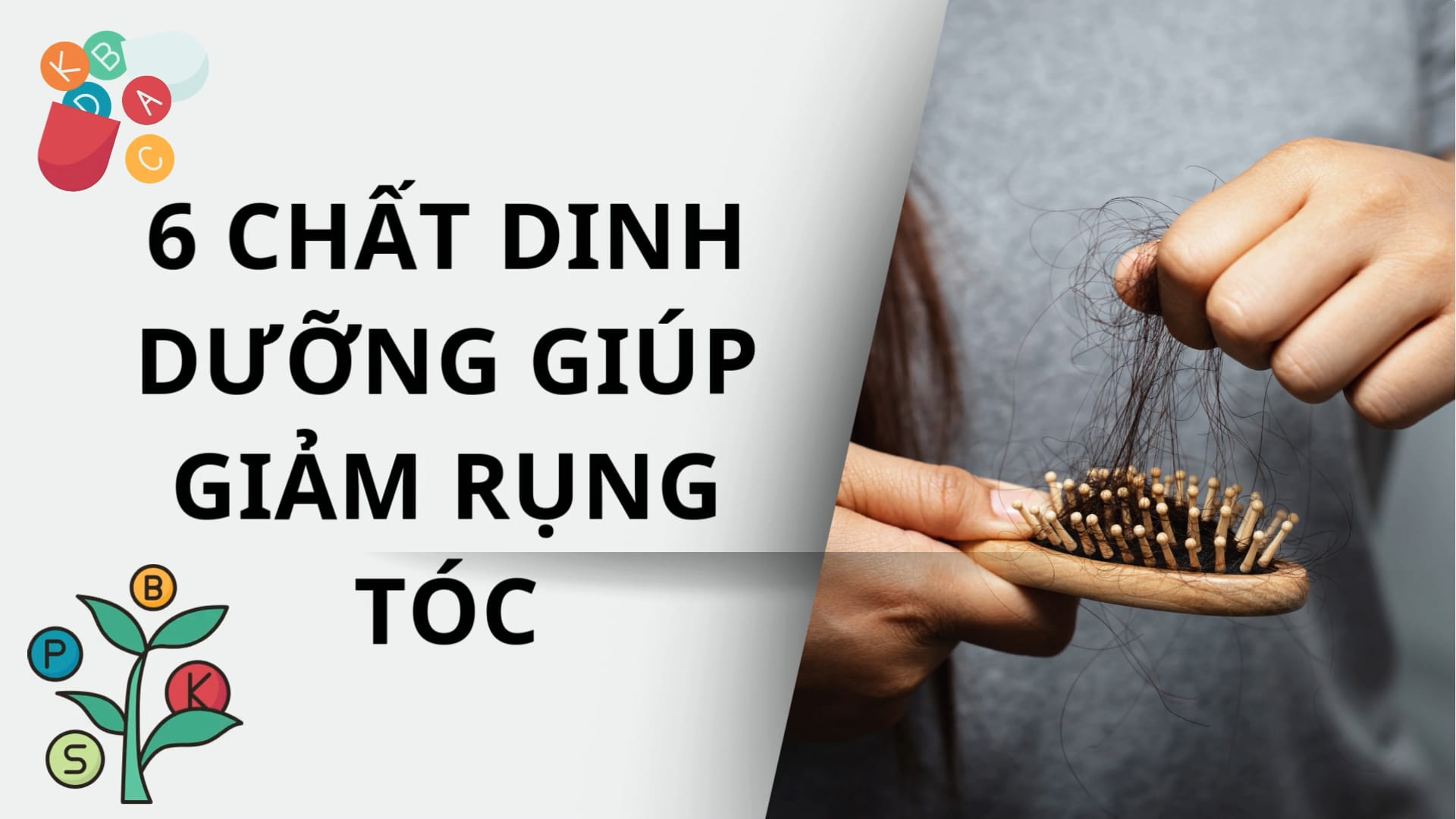 6 important nutrients that help reduce hair loss effectively