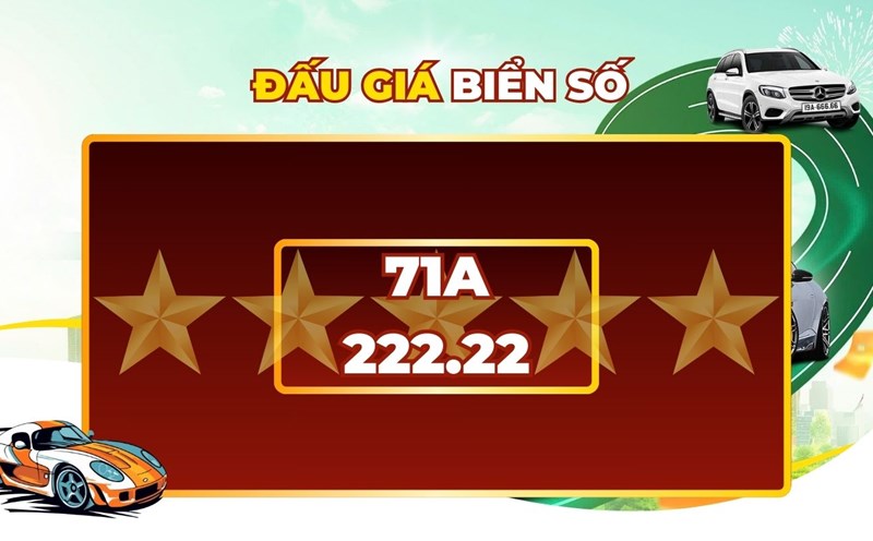 Super rare five-digit license plate will be available in session on November 7