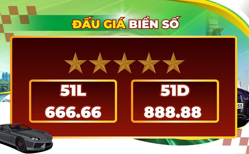 Rain of five-digit license plates worth billions in session on November 13-14