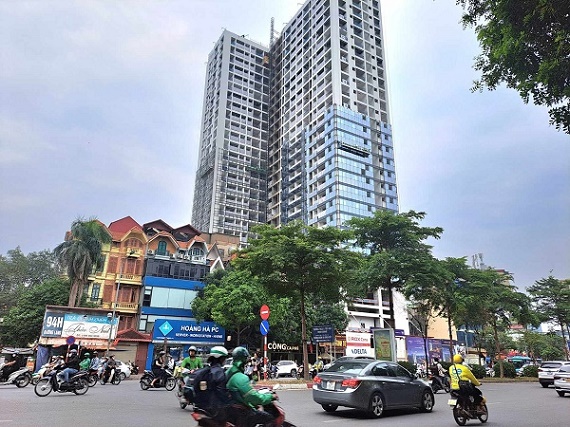 The Ninety Complex Project 90 Duong Lang. Photo: Luc Giang