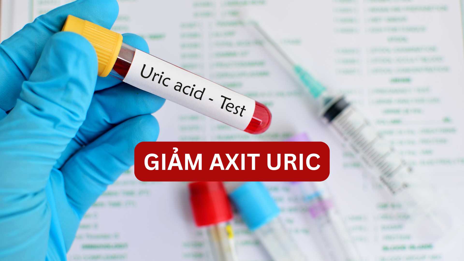 What water helps reduce uric acid?