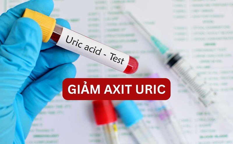 What water helps reduce uric acid?