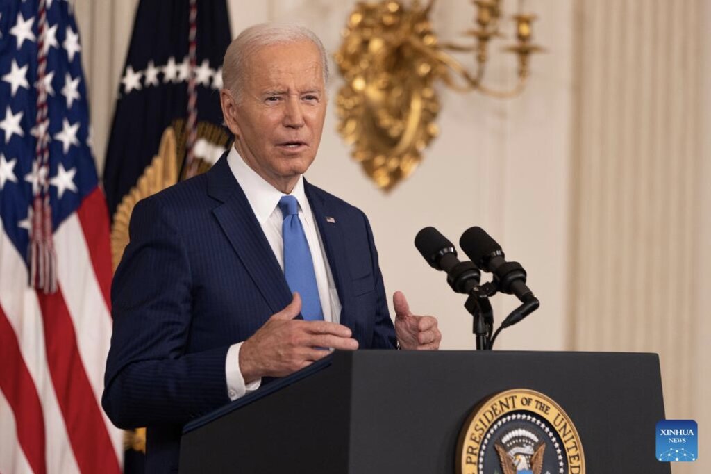 US President Joe Biden. Photo: Xinhua