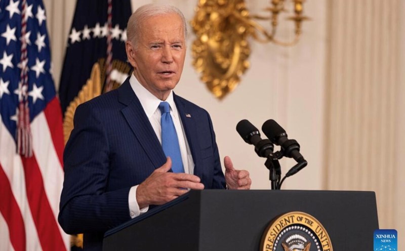 US President Joe Biden. Photo: Xinhua