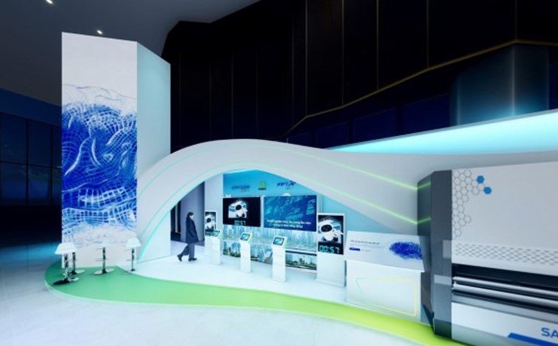 Many technologically advanced solutions, including the AI Factory simulation space perspective, with components being introduced for the first time, will appear at Techday 2024. Photo: Van Anh