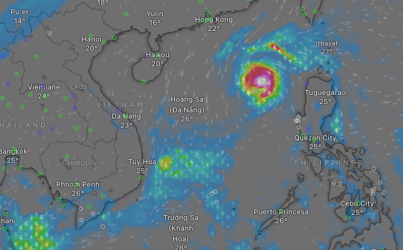Typhoon Yinxing