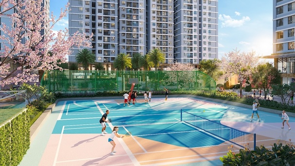 Tien ich cham soc suc khoe phu day Hanoi Melody Residences.