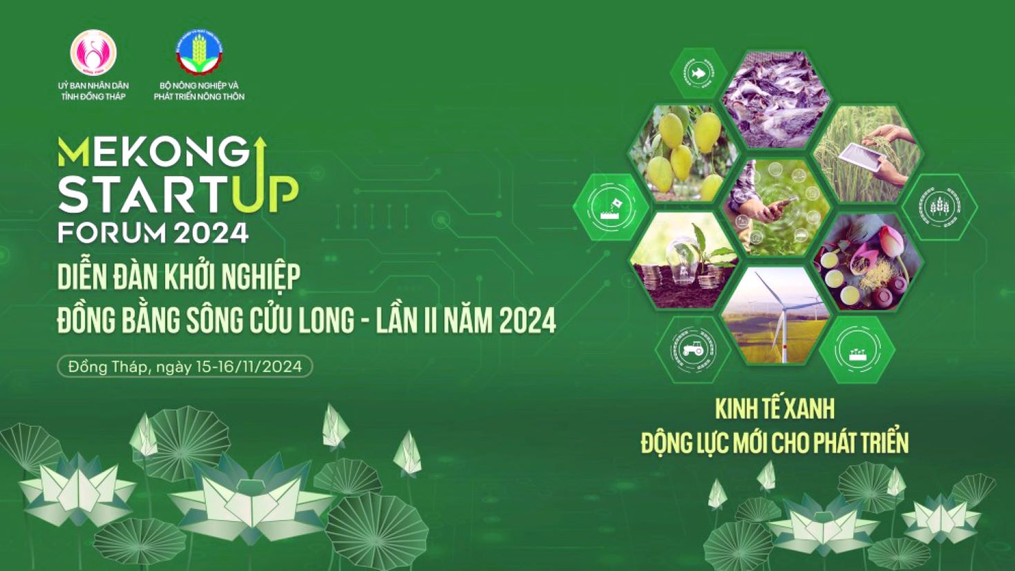 Cuoc thi sang kien Mekong 2024 nam trong khuon kho Dien dan Mekong Startup Forum - MSF (Khoi nghiep Dong bang song Cuu Long) lan II nam 2024 . Anh: Thanh Mai