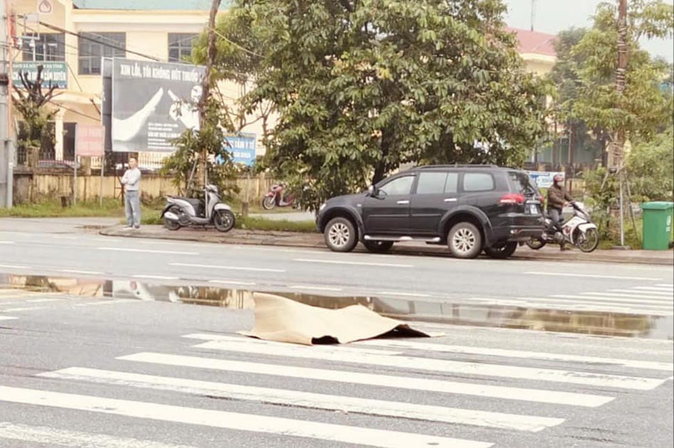 Accident scene. Photo: Hung Tuan.