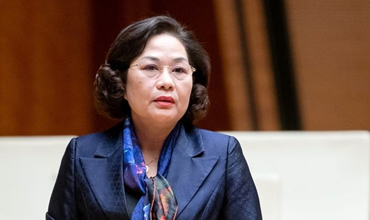 Thống đốc Ngân hàng Nhà nước Nguyễn Thị Hồng vừa có báo cáo về công tác quản lý, điều hành thị trường vàng. Ảnh: Phạm Thắng