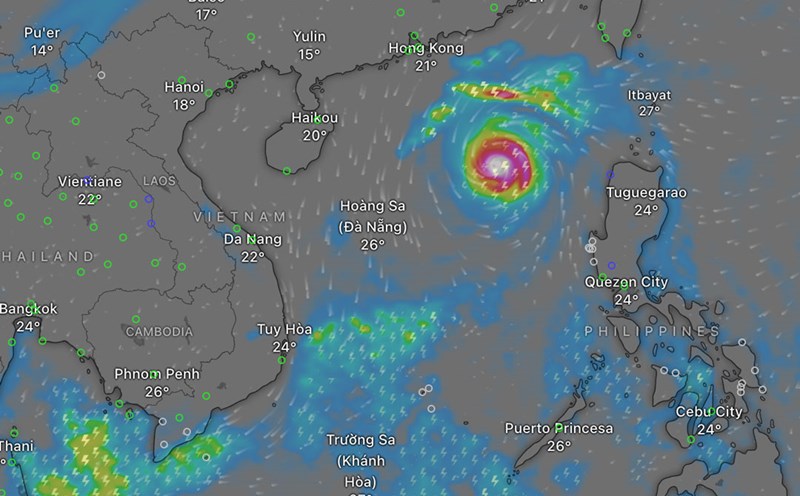Typhoon Yinxing