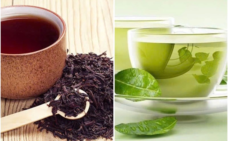 Drinking tea helps keep the brain and bones healthy. Graphics: Thanh Thanh