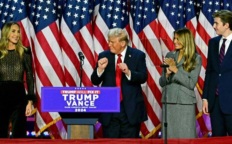 Mr. Donald Trump was elected the 47th President of the United States. Photo: AFP