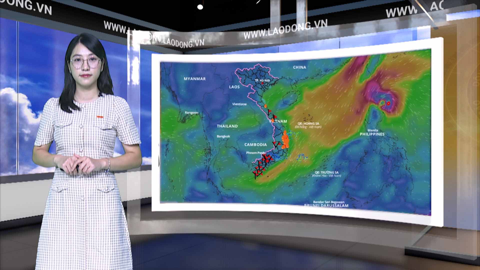 Weather forecast tonight and tomorrow 8.11