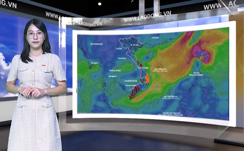 Weather forecast tonight and tomorrow 8.11