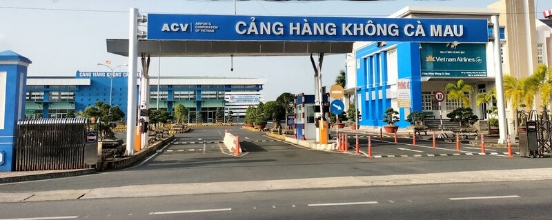 Cang hang  khong Ca Mau se duoc mo rong. Anh: Nhat Ho