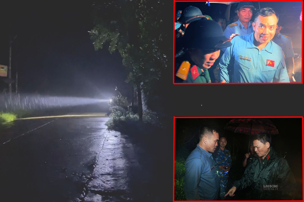 After completing the search for the two pilots, authorities are searching for the location of the crashed Yak-130. Graphics: Hoai Luan