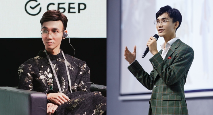 CEO Nguyen Vi Huu Canh attends the BRICS+ Fashion Summit. Photo: Provided by the character.