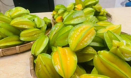 Khế có tác dụng tốt trong việc giảm mỡ máu và bảo vệ sức khỏe tim mạch. Ảnh: Cao Thanh Nhàn
