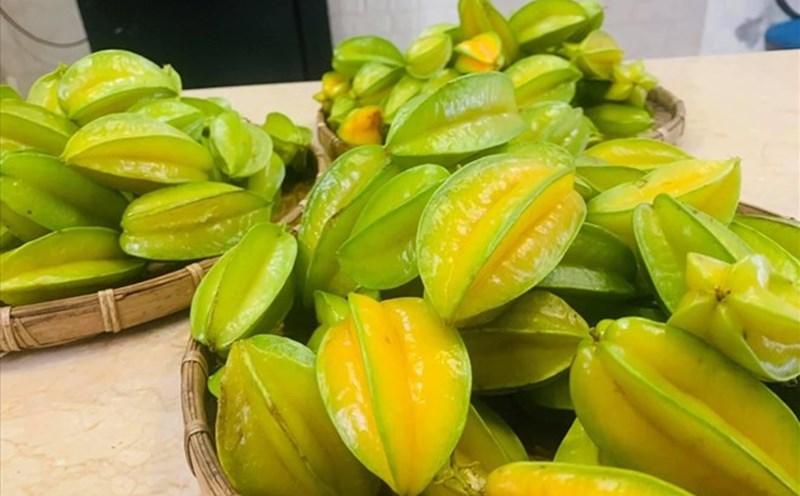 Star fruit is effective in reducing blood fat and protecting cardiovascular health. Photo: Cao Thanh Nhan