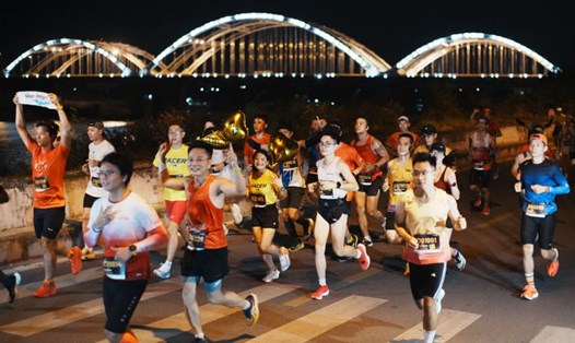 Giải chạy Longbien Marathon lần thứ 8 năm 2024. Ảnh: Ban tổ chức