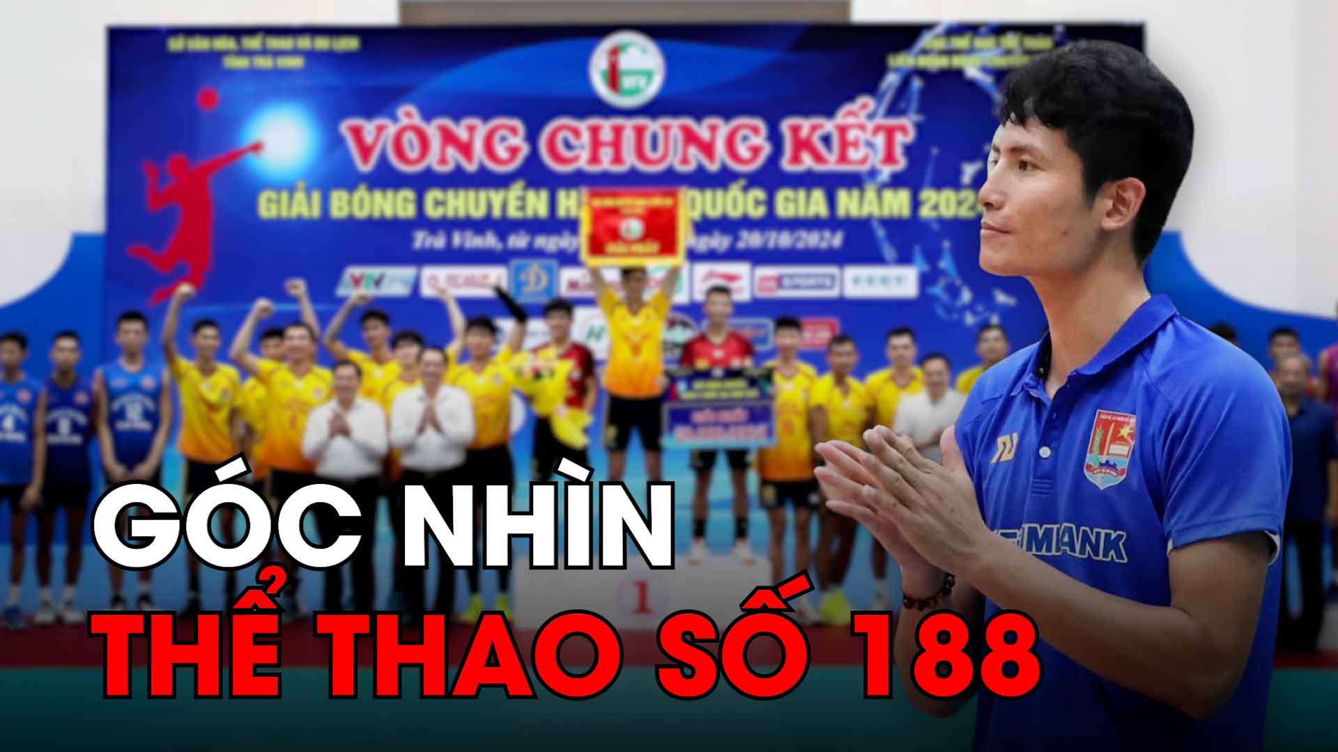 Coach Vu Van Duan, Ho Chi Minh City Police men's volleyball team.