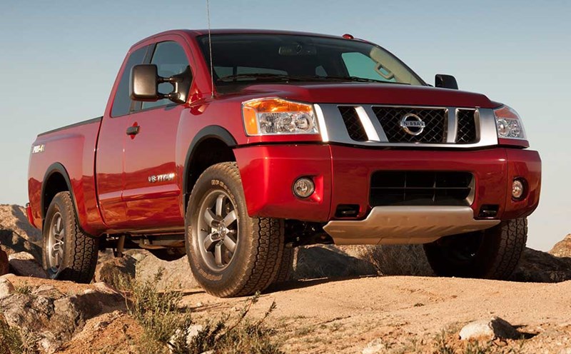 The Nissan Titan is a used pickup truck with low maintenance costs. Photo: Nissan