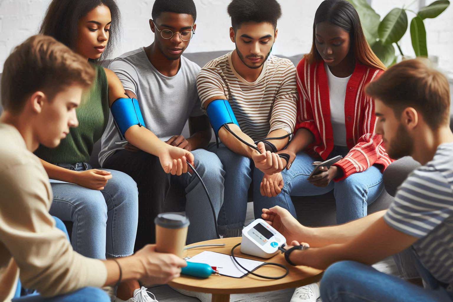 Blood pressure screening from the age of 20 is very important to protect health. Photo - AI: Ngoc Thuy