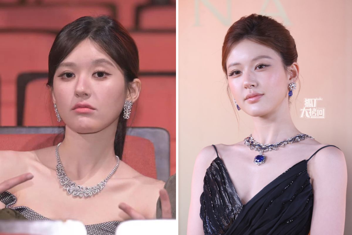 Fans are upset because Trieu Lo Tu's makeup is inappropriate. Photo: Weibo