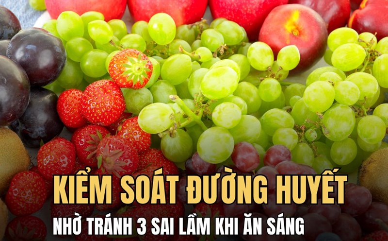 Stabilize blood sugar by avoiding 3 mistakes when eating breakfast. Graphics: Hoai Lan