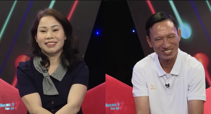 Couple at "You want to date". Photo: Producer.