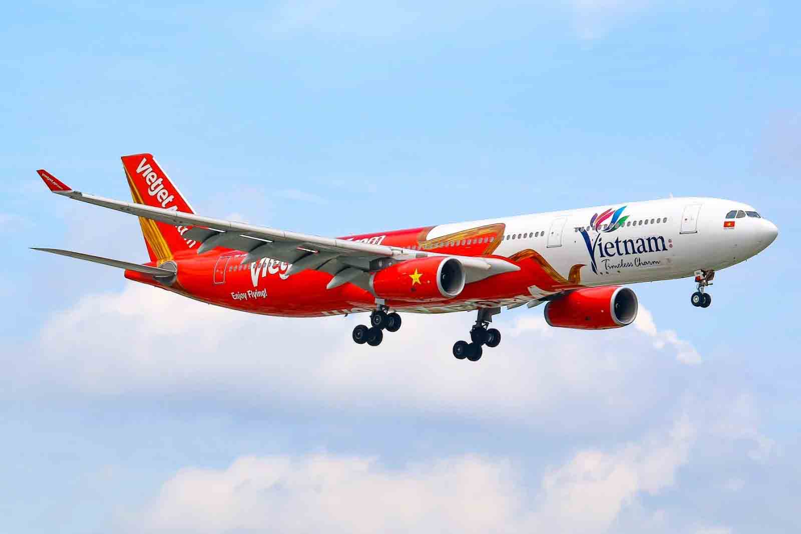 Vietjet Air's A330 aircraft.