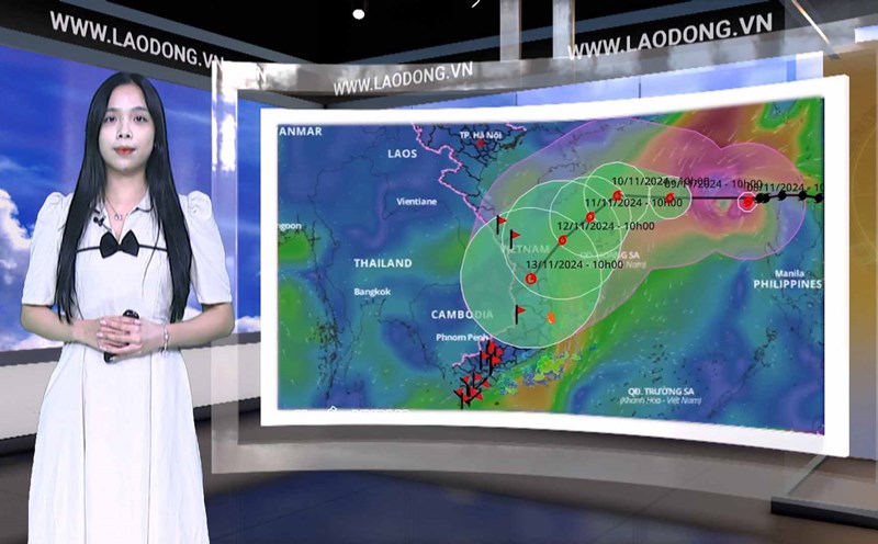 Weather forecast tonight and tomorrow 9.11