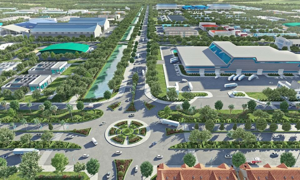 Long An increases investment attraction in green transformation and high-tech projects. Photo: Long An Department of Information and Communications