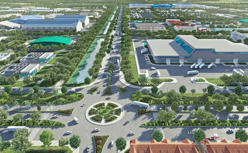 Long An increases investment attraction in green transformation and high-tech projects. Photo: Long An Department of Information and Communications