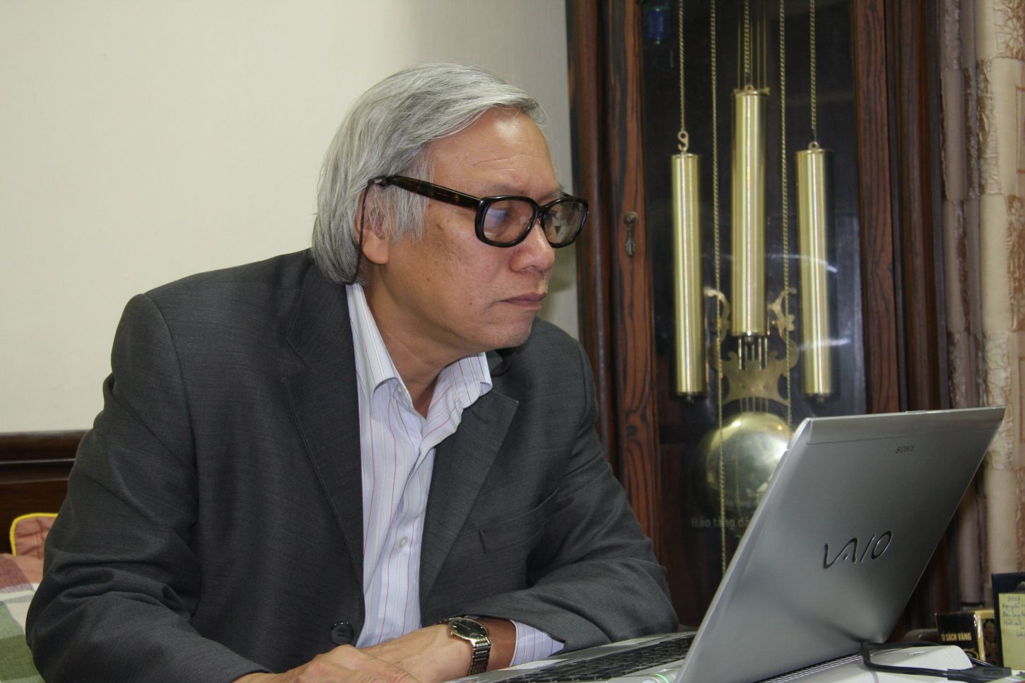 Associate Professor, Dr. Nguyen Van Huy - former Director of the Vietnam Museum of Ethnology. Photo: Pham Hai