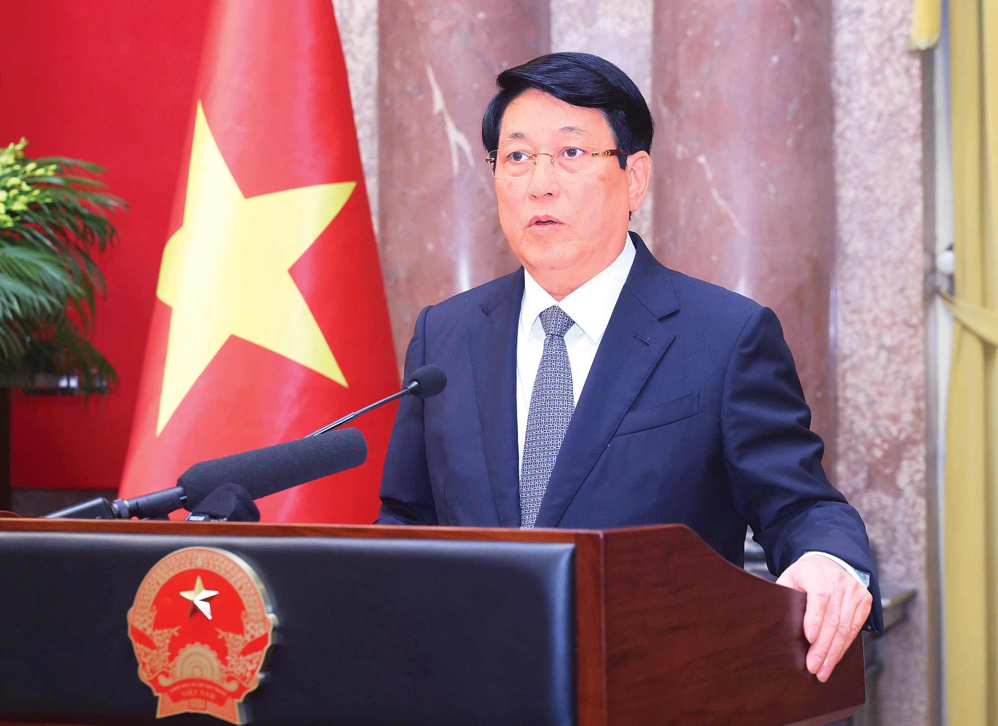 Politburo member and President Luong Cuong. Photo: VNA
