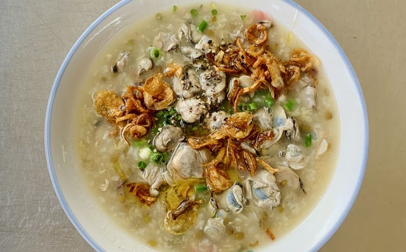 Clam porridge. Photo: An Le