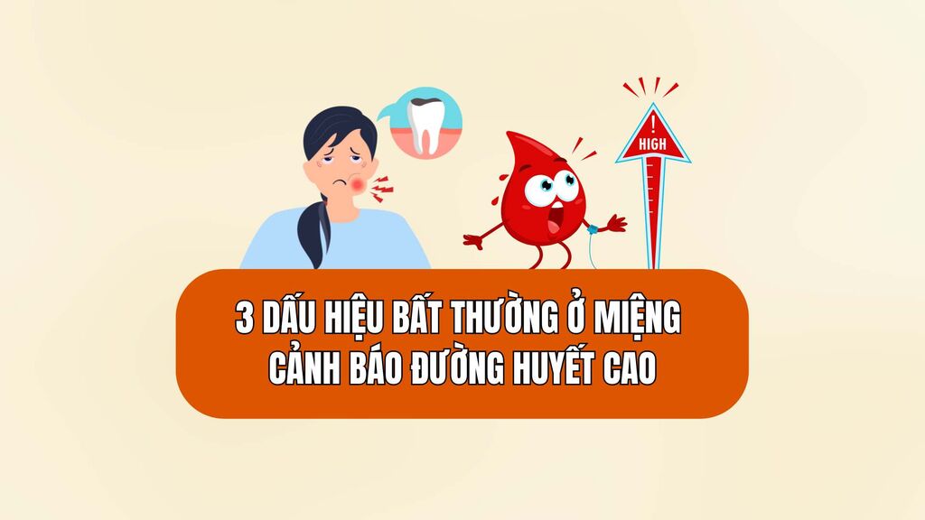 3 unusual signs in the mouth warn of high blood sugar