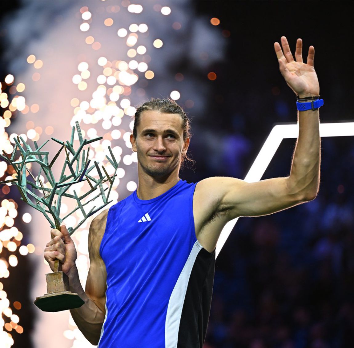 Alexander Zverev has had a successful career, but needs a Grand Slam win to cement his place as one of the greats. Photo: Rolex Paris Masters