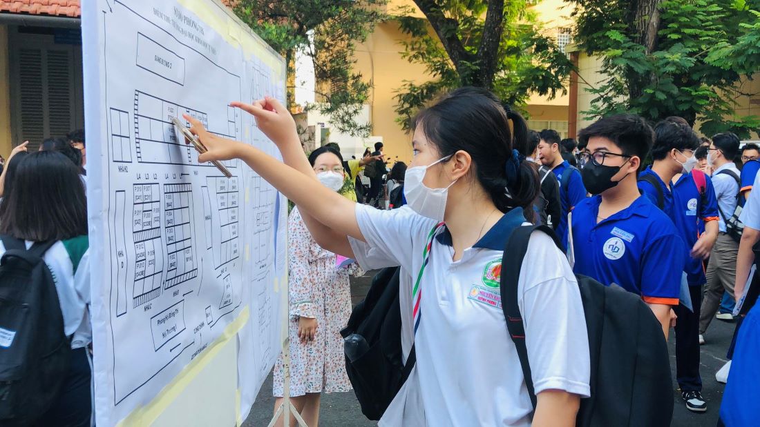 In 2025, the University of Economics and Law plans to enroll students in three ways. Photo: Chan Phuc