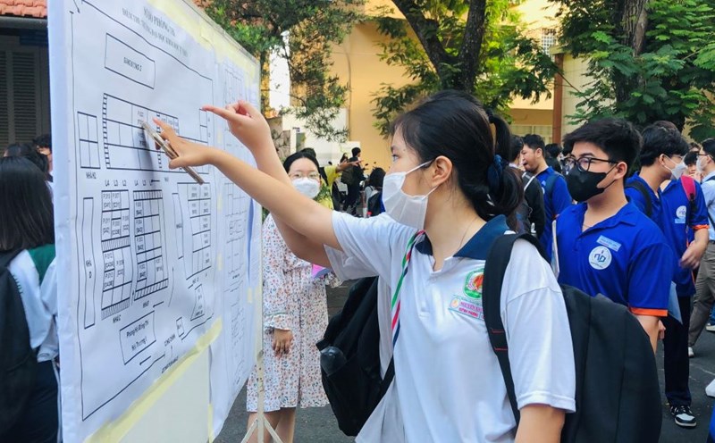 In 2025, the University of Economics and Law plans to enroll students in three ways. Photo: Chan Phuc