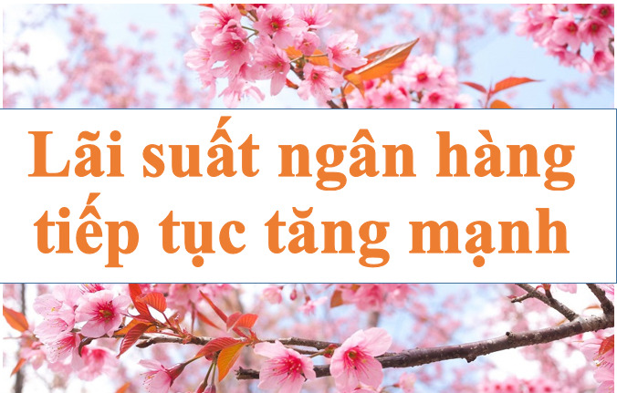 Bank interest rates continue to increase sharply. Illustration photo: Ha Vy