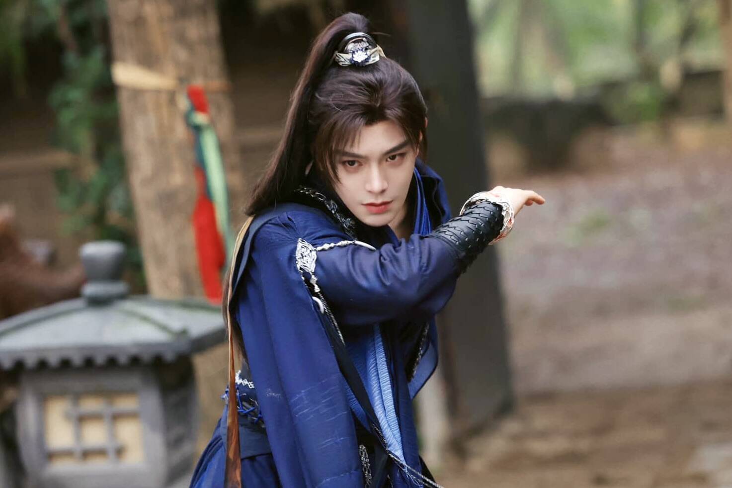 Dinh Vu He became more famous when "Eternal Night Galaxy" aired. Photo: Producer