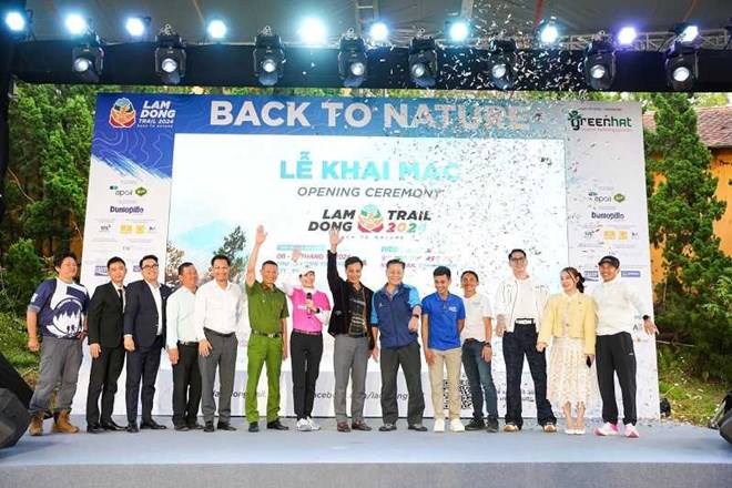 Hơn 2.000 VĐV tham gia giải chạy địa hình tại Lâm Đồng