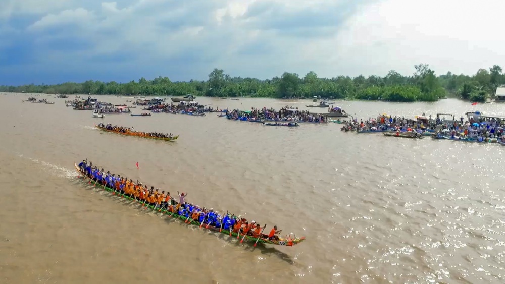 Many programs and events of the festival will take place at the same time around mid-November 2024 in Kien Giang. Photo: Xuan Nhi