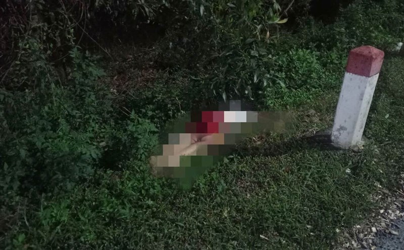 Accident scene. Photo: Hoang Nhat.